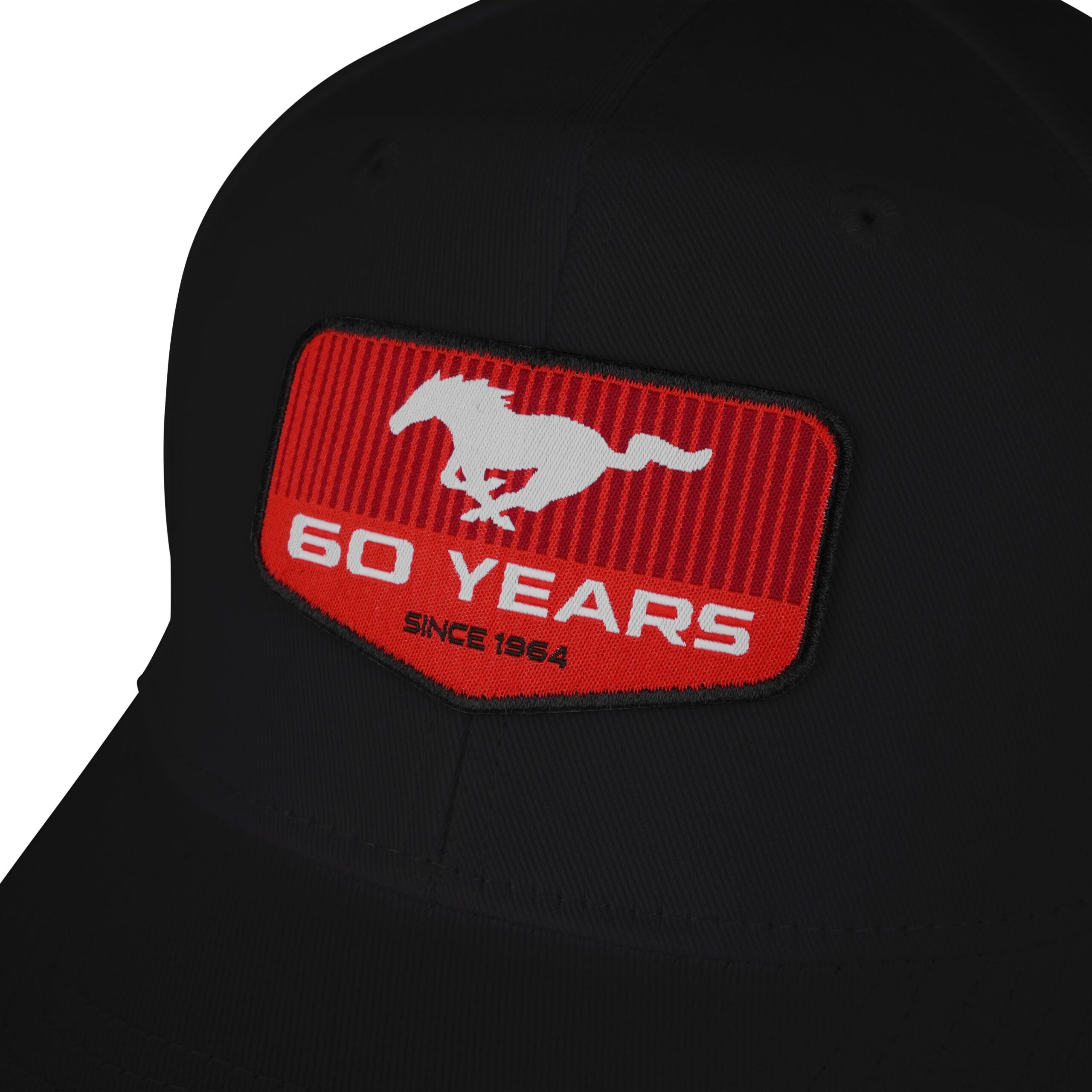 Ford Mustang 60. Years Baseball Cap schwarz