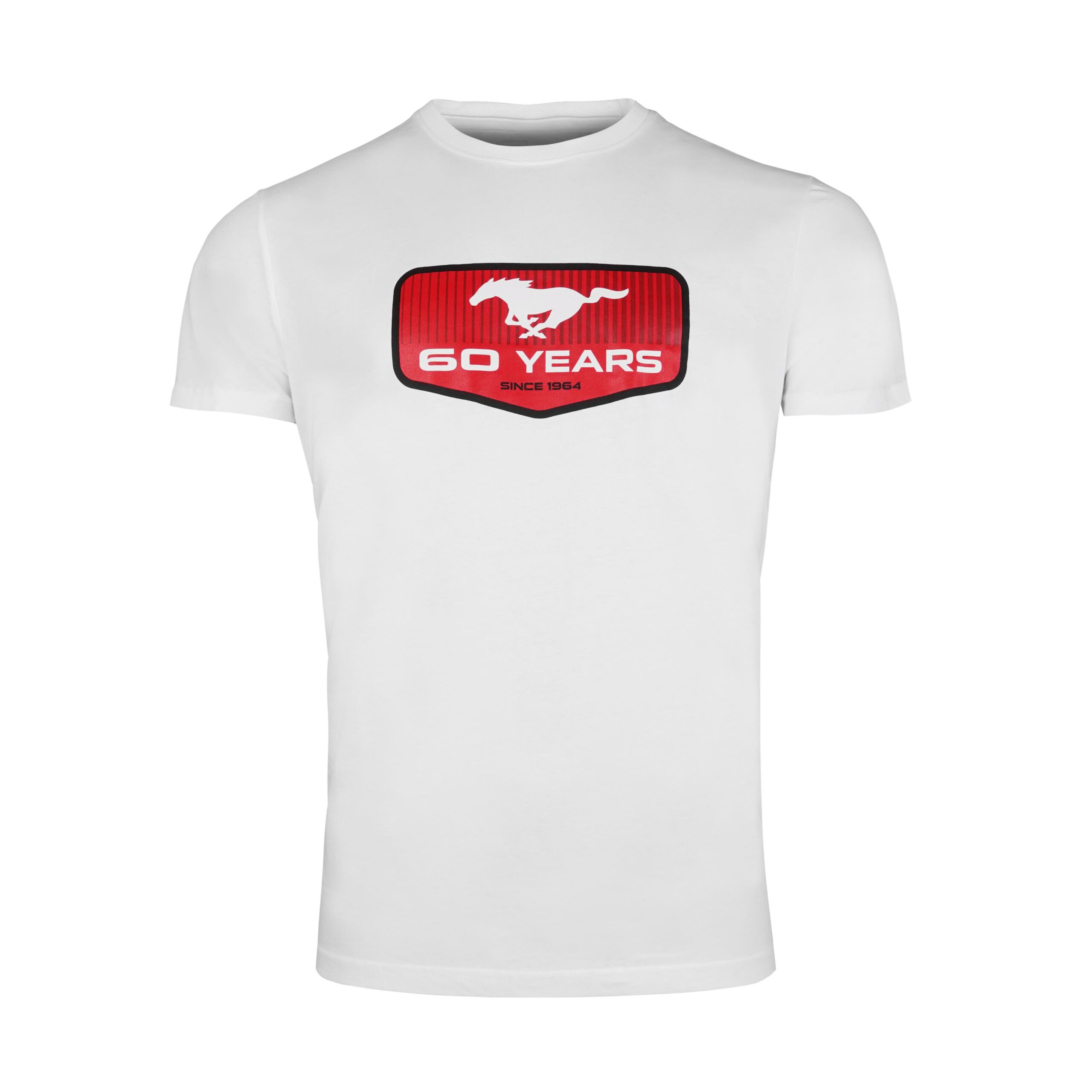 Ford Mustang 60. Years T-Shirt, weiss