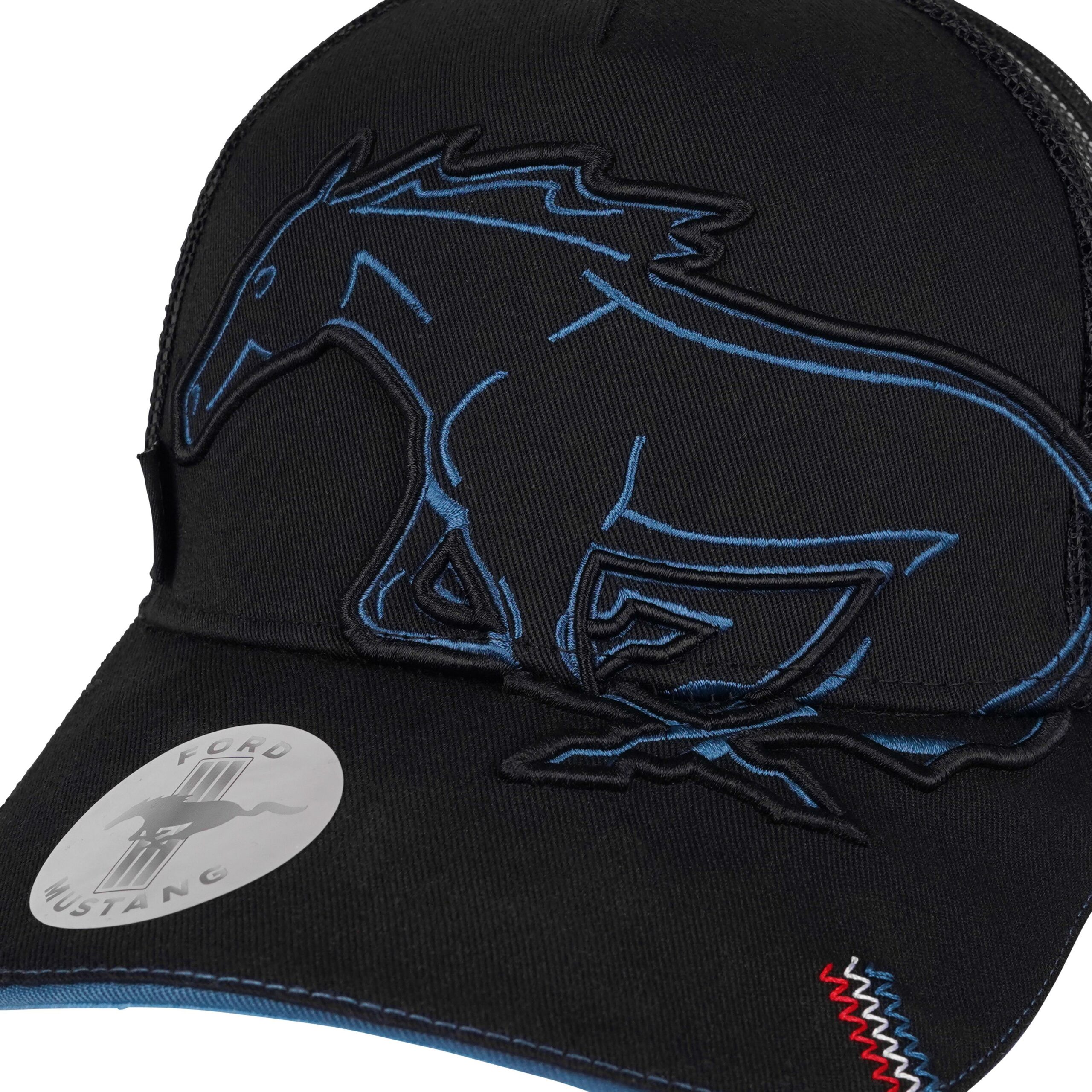 Ford Mustang Baseball Cap Pony, petrol